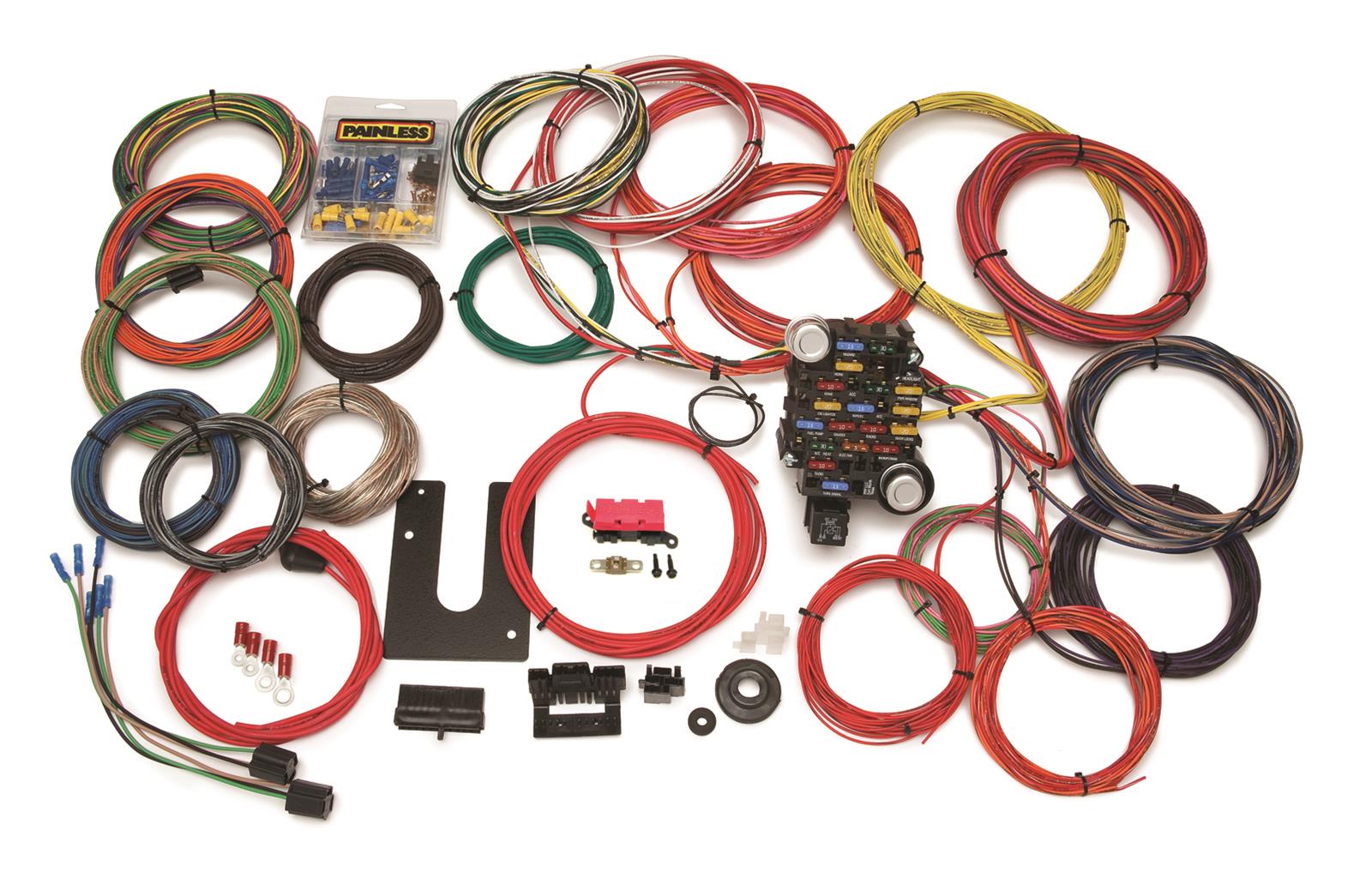 Painless Performance 28-Circuit Trunk-Mount Chassis Harnesses 10220