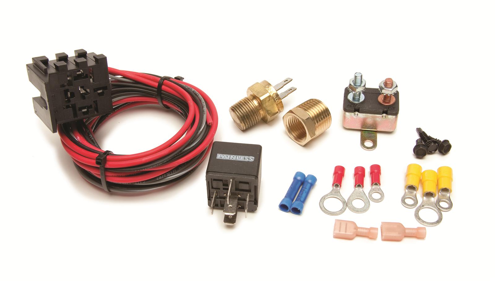 Painless Performance FAN-THOM II Electric Fan Relay Kits 30102