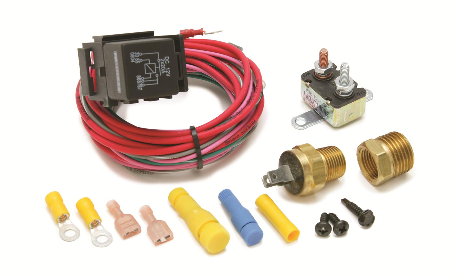 Painless Performance A/C Activated Cooling Fan Relays 30114