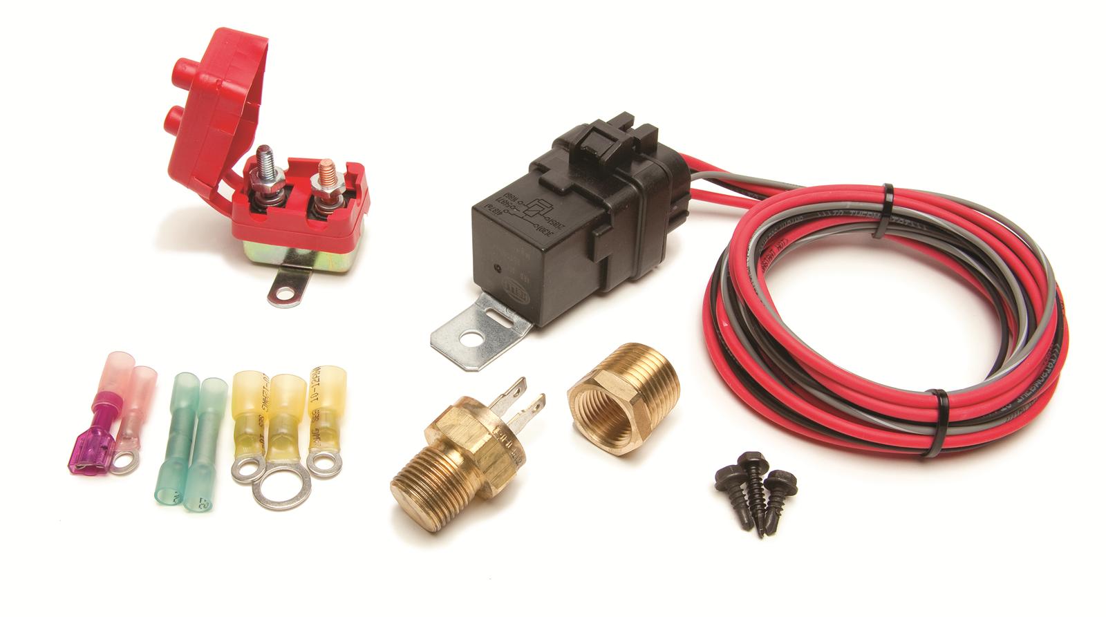 Painless Performance Waterproof Electric Fan Relay Kits 30129