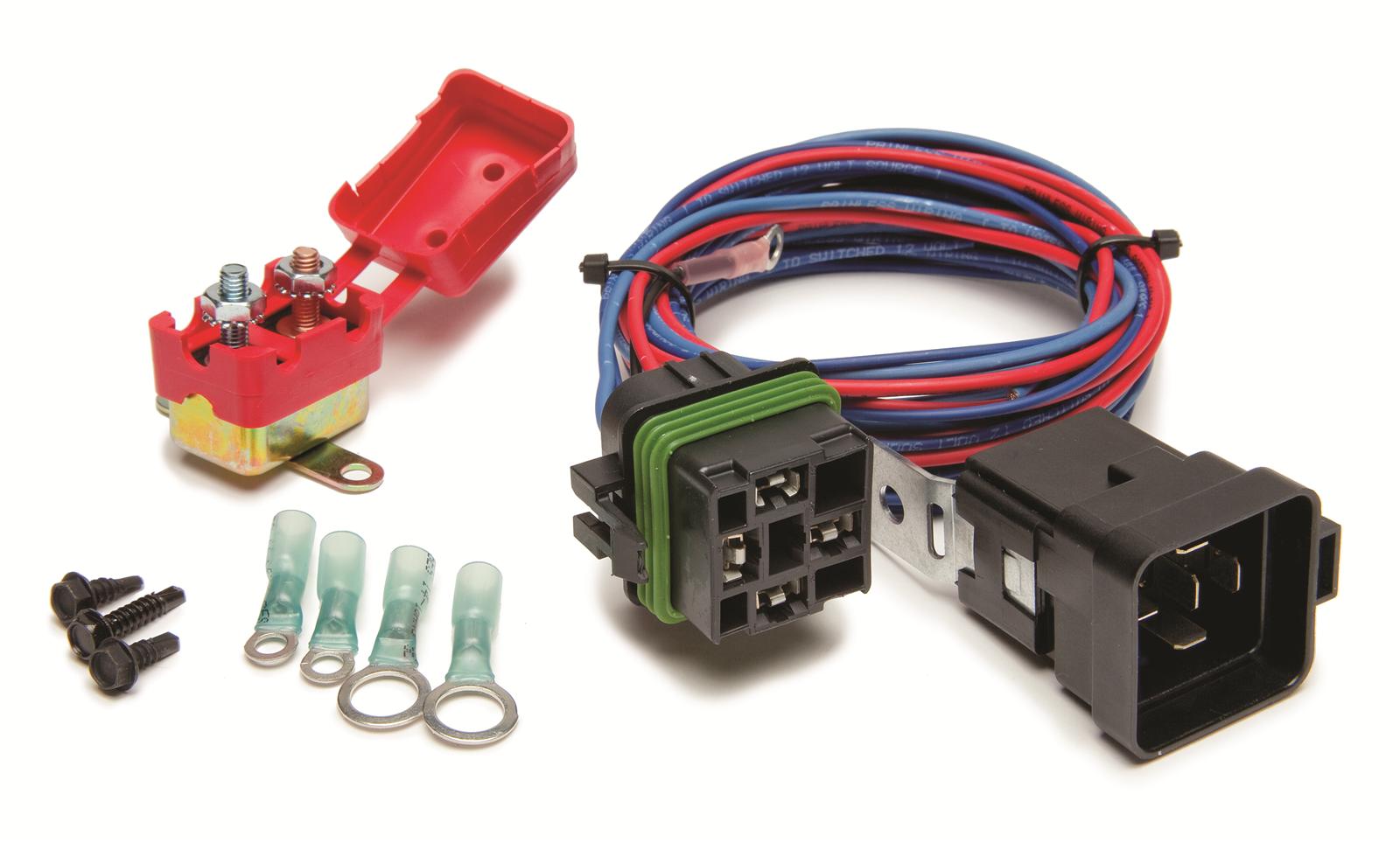 Painless Performance Weatherproof Electric Water Pump Relay Kits 30132