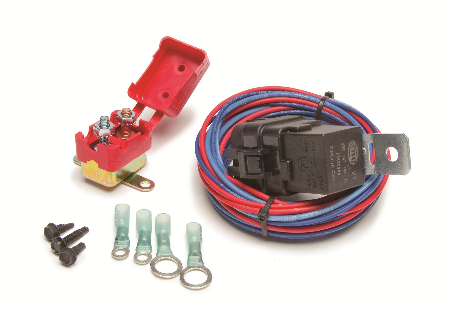 Painless Performance Weatherproof Electric Water Pump Relay Kits 30132