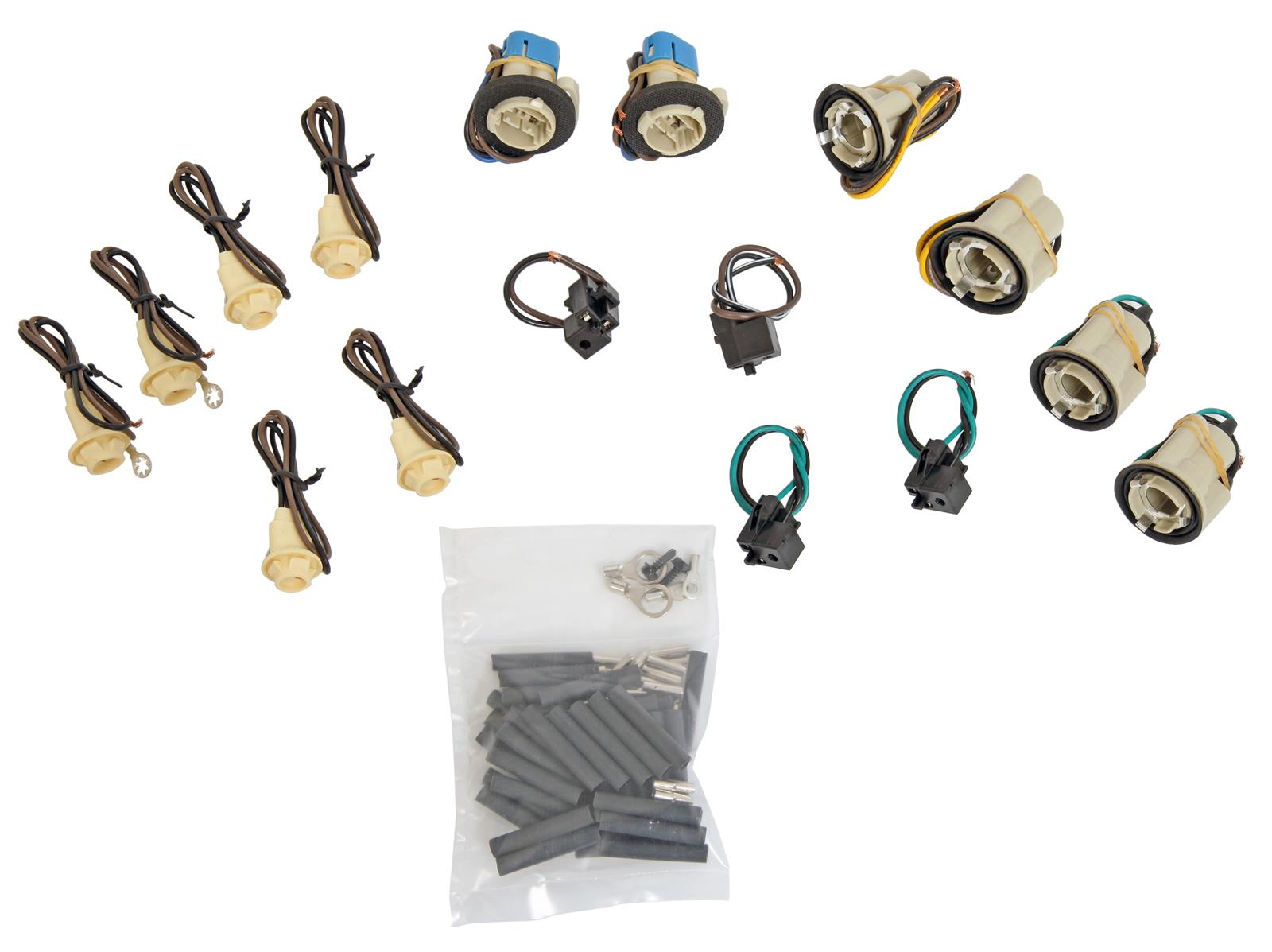 Painless Performance GM Suburban Headlight Pigtail Socket Kits 30353