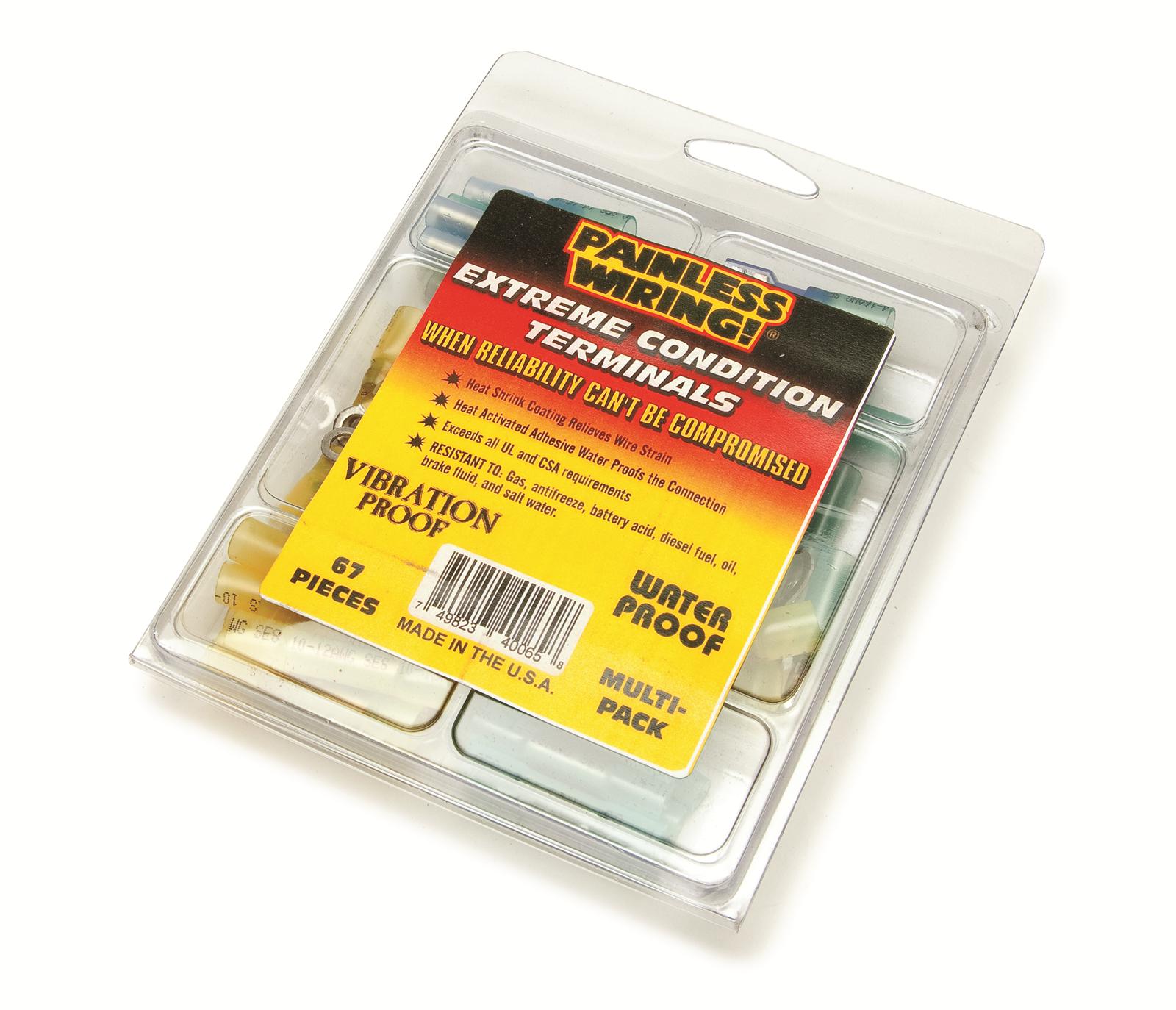 Painless Performance Weatherproof Terminal Assortment Kits 40065