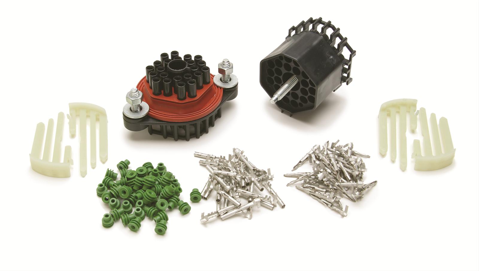 Painless Performance Weatherproof Bulkhead Connector Kits 40130