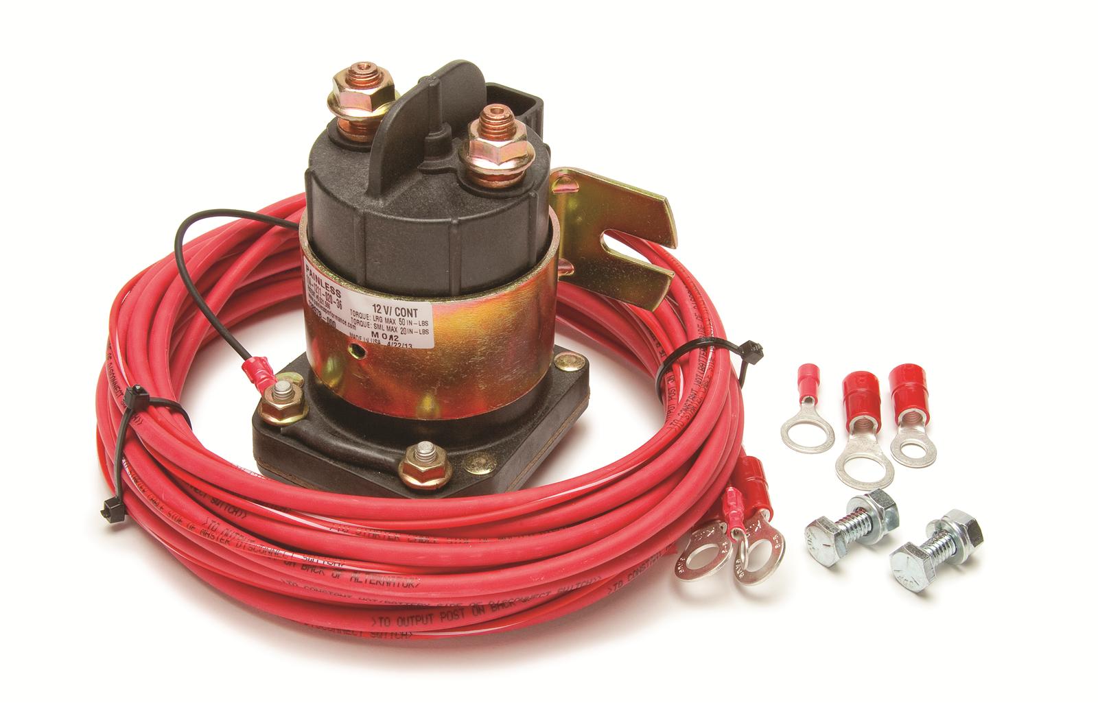 Painless Performance High-Amp Shut-Down Relay Kits 50105