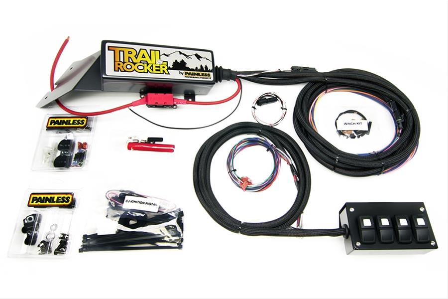 Painless Performance Trail Rocker Jeep CJ Accessory Control Systems 57020
