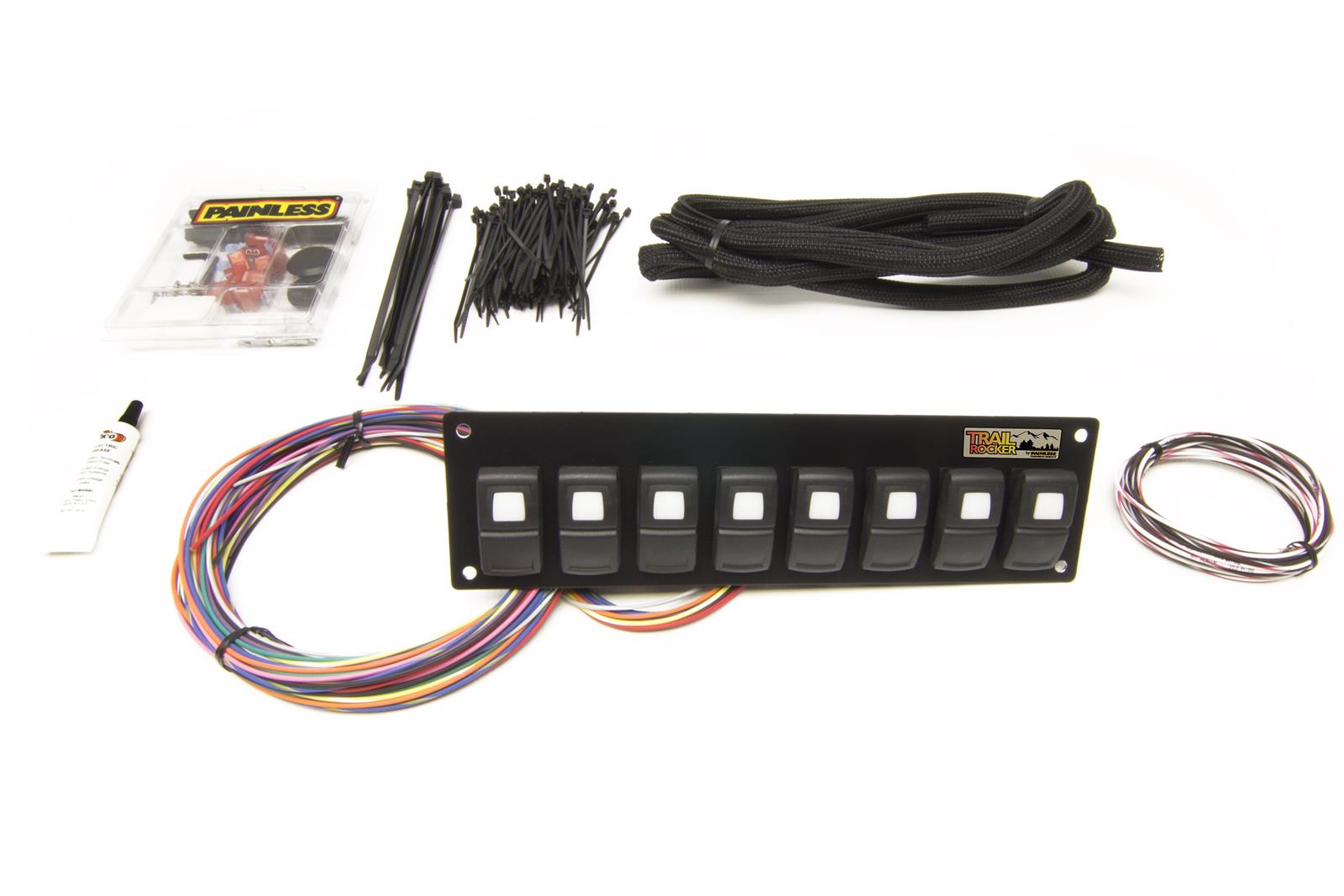 Painless Performance Trail Rocker Switch Panels 57101