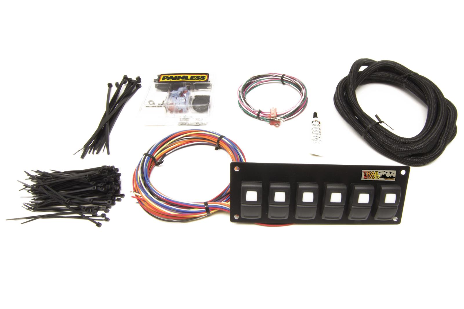 Painless Performance Track Rocker Switch Panels 57104