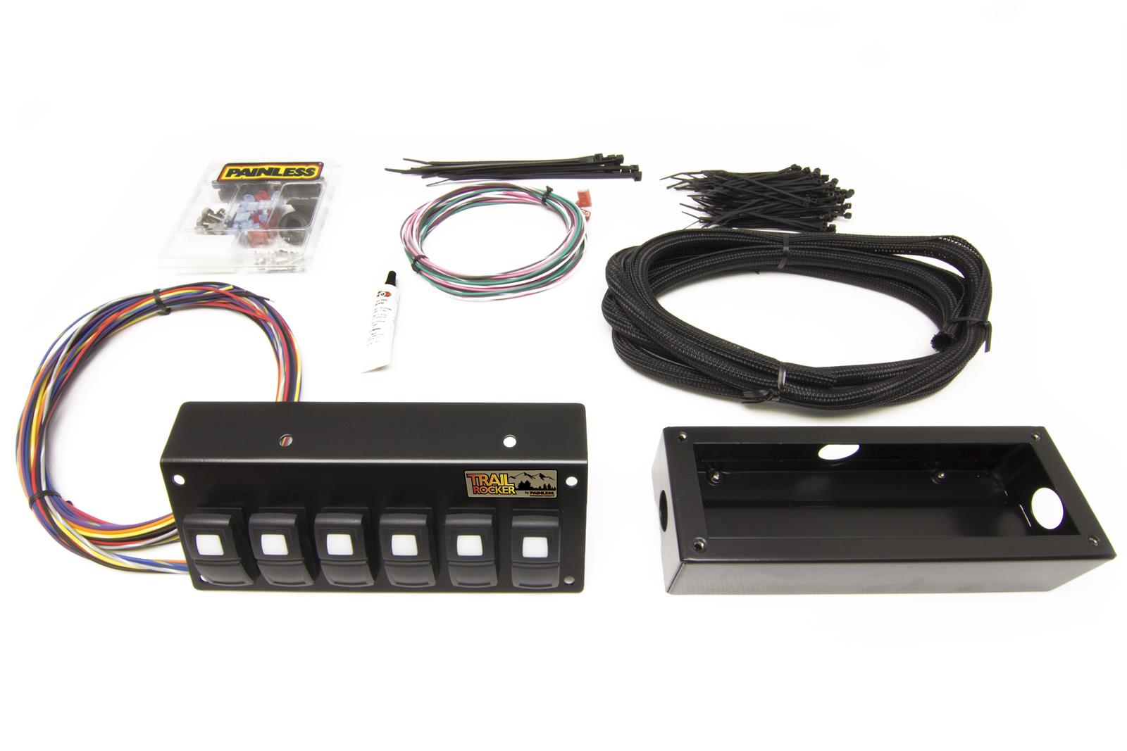 Painless Performance Trail Rocker Switch Panels 57106