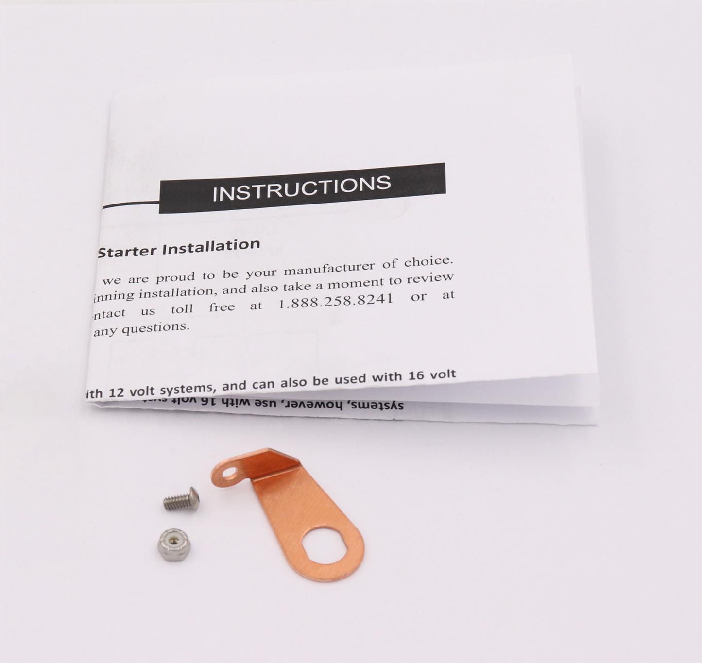 Quarter Master Starter Rebuild Parts and Components 114038
