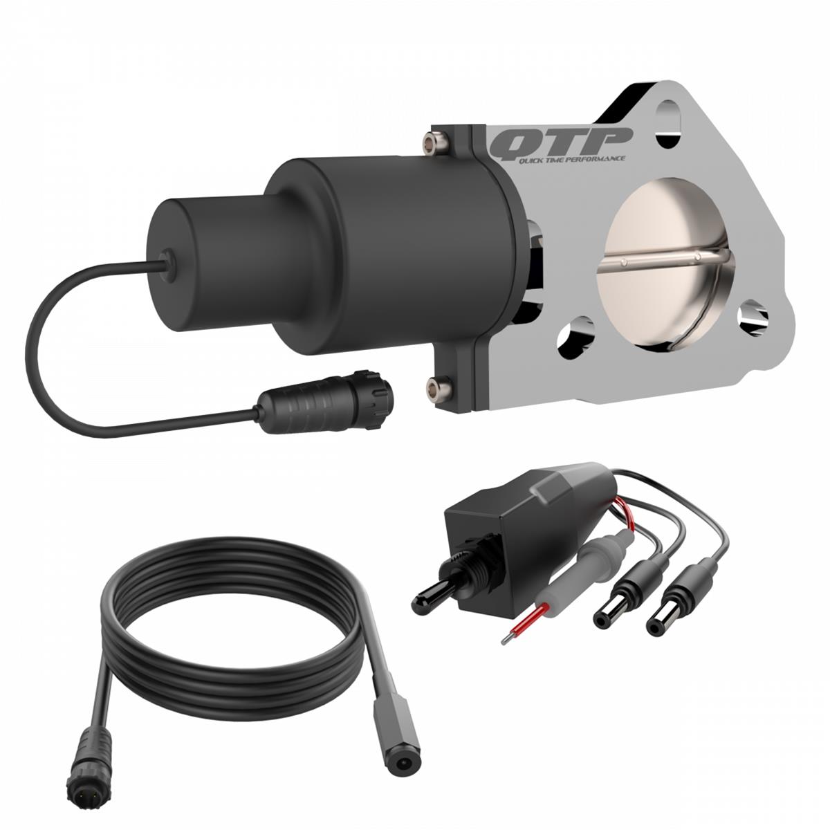 Quick Time Performance Electric Exhaust Cutouts QTEC25CP