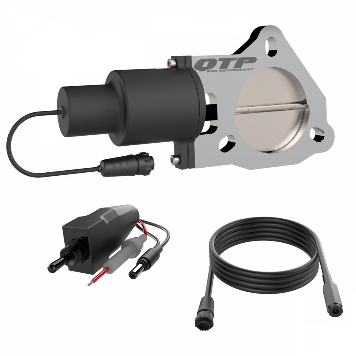 Quick Time Performance Electric Exhaust Cutouts QTEC30CPT1