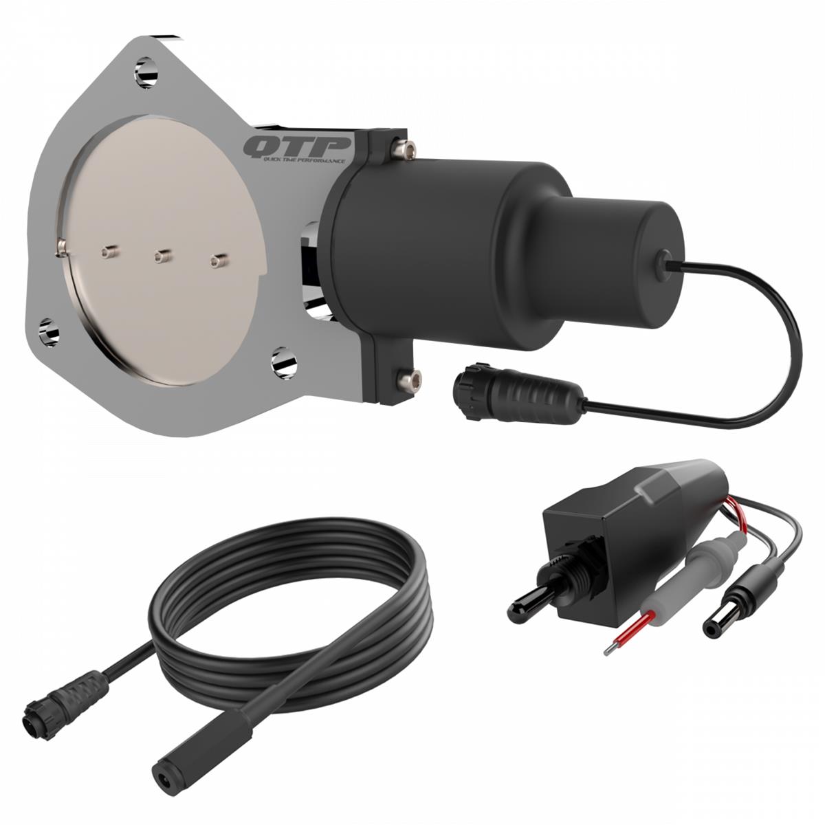 Quick Time Performance Electric Exhaust Cutouts QTEC40CP1