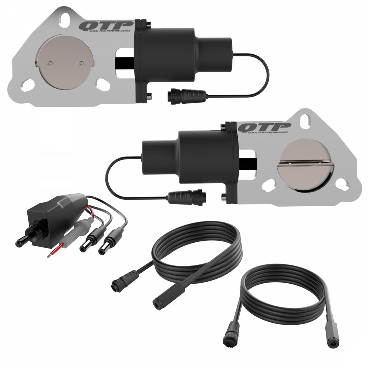 Quick Time Performance Electric Exhaust Cutouts QTEC45CP