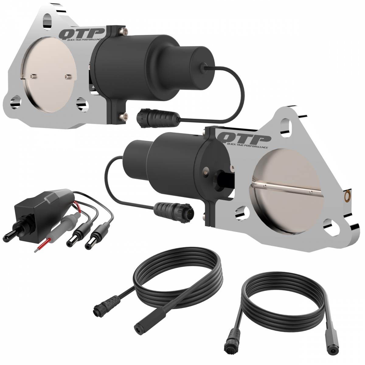 Quick Time Performance Electric Exhaust Cutouts QTEC60CPT0