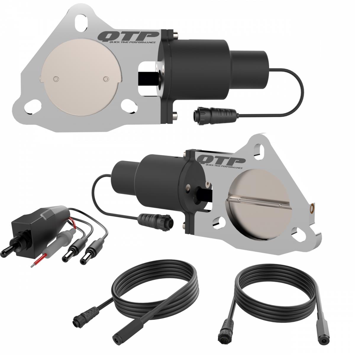 Quick Time Performance Electric Exhaust Cutouts QTEC55DIYT0