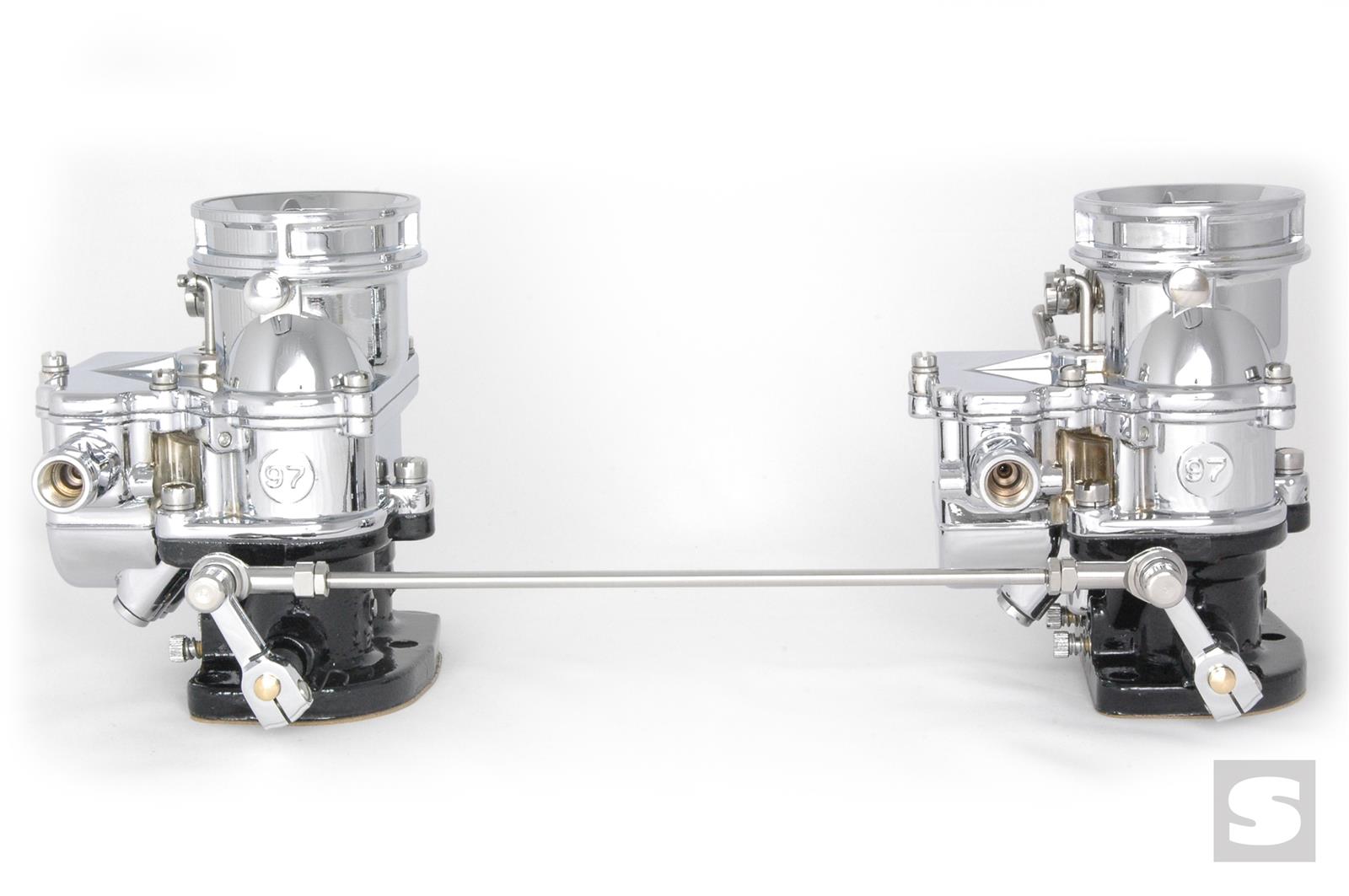 Stromberg TwoStep 2x2 Premium Chrome Throttle Linkages 9242P-CHR