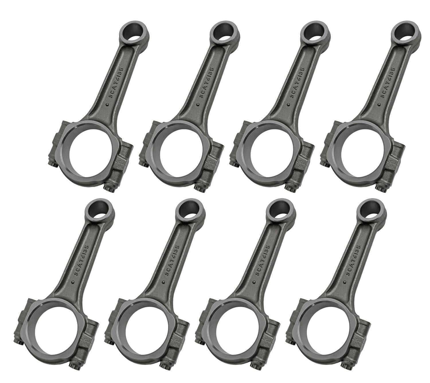 Scat Pro Stock I-Beam Connecting Rods 2-ICR6385