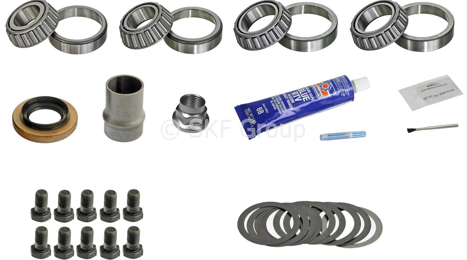 SKF Bearings Ring and Pinion Gear Installation Kits SDK350-MK