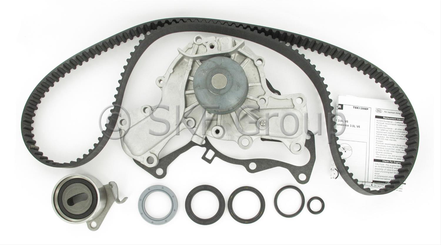 SKF Bearings Timing Belts TBK139WP
