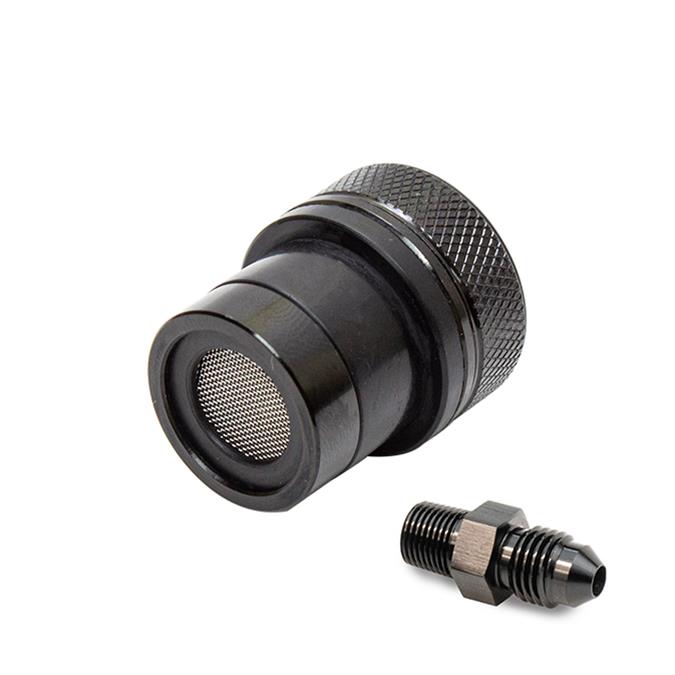 Snow Performance Windshield Washer Reservoir Bungs with Quick Connect Fittings 825-BRD