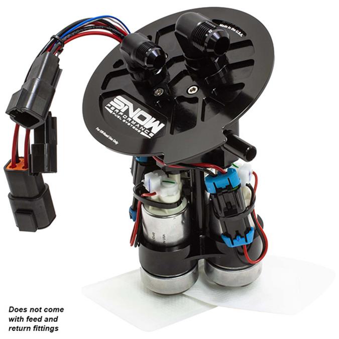 Snow Performance Mustang Billet Fuel Hats SNF-52601