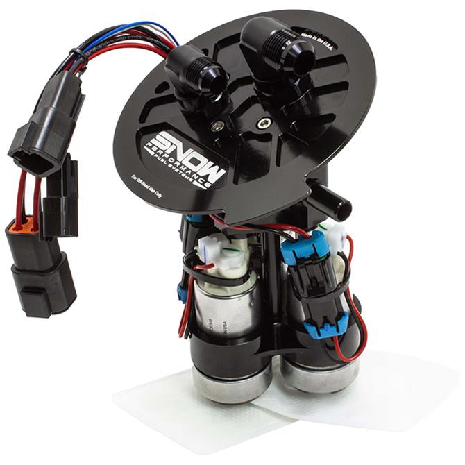 Snow Performance Mustang Billet Fuel Hats SNF-52601H