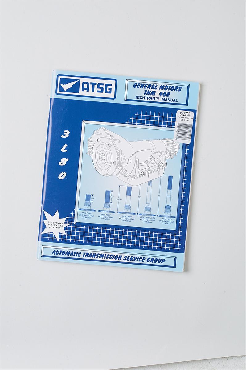 TCI Transmission Technical Overhaul Manuals 892700