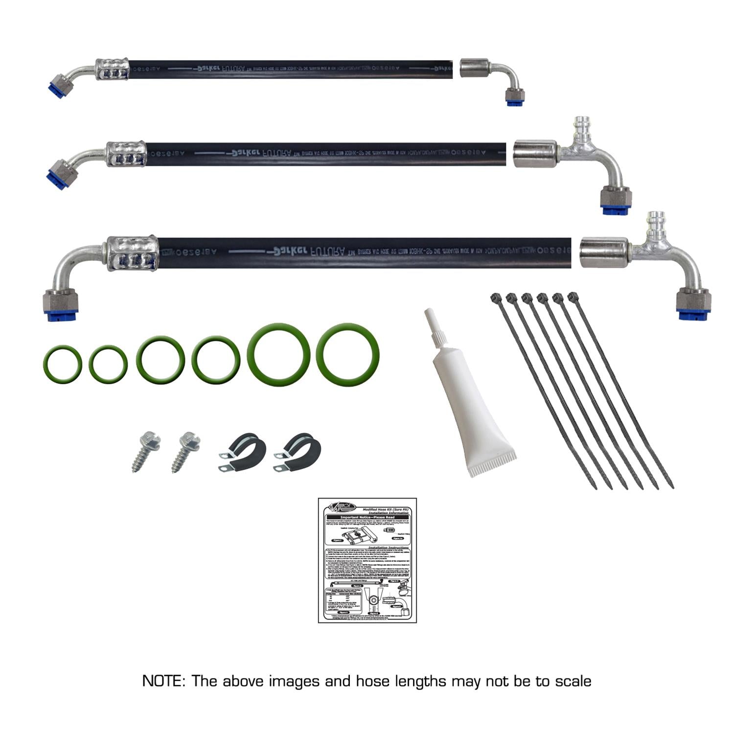 Vintage Air SureFit Modified Refrigeration Line Kits 511266
