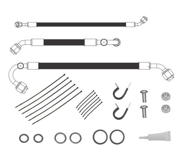 Vintage Air SureFit Reduced Barrier Standard Hose Kits 521292
