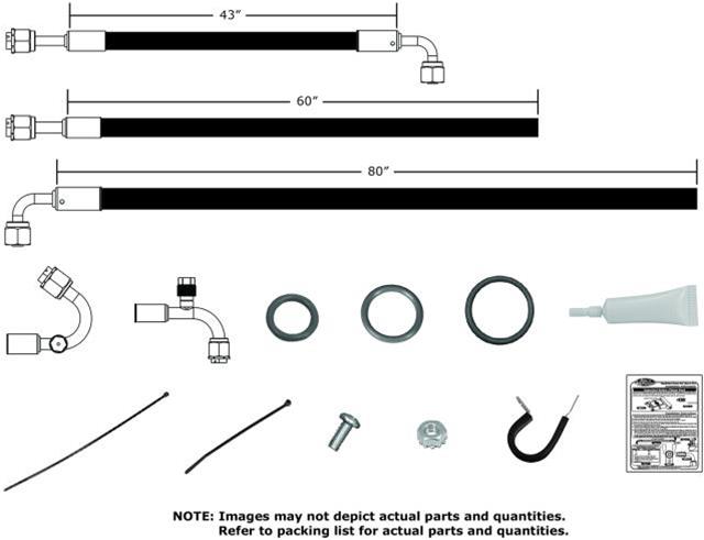 Vintage Air SureFit Reduced Barrier Modified Hose Kits 524461