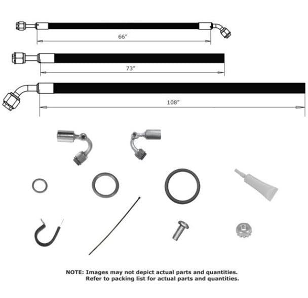 Vintage Air SureFit Modified Refrigeration Line Kits 524473