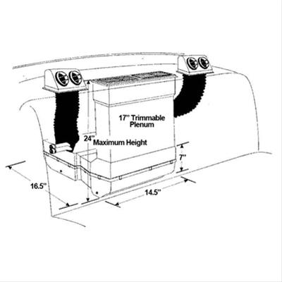 Vintage Air High-Capacity Trunk-Mount Systems 685000-VUY