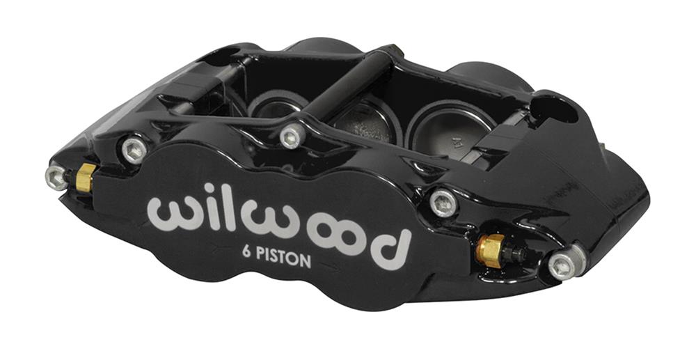 Wilwood Forged Narrow Superlite 6 Dust Seal Radial Mount Calipers 120-14490-BK