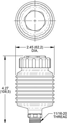 Wilwood Master Cylinder Remote Reservoir Kits 260-16389