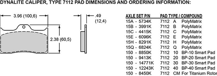 Wilwood Forged Dynalite Internal Calipers 120-16742-RD
