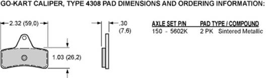 Wilwood Billet Go-Kart Calipers 120-5750