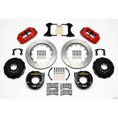 Wilwood Forged Narrow Superlite 4R Big Brake Rear Parking Brake Kits 140-10012-R