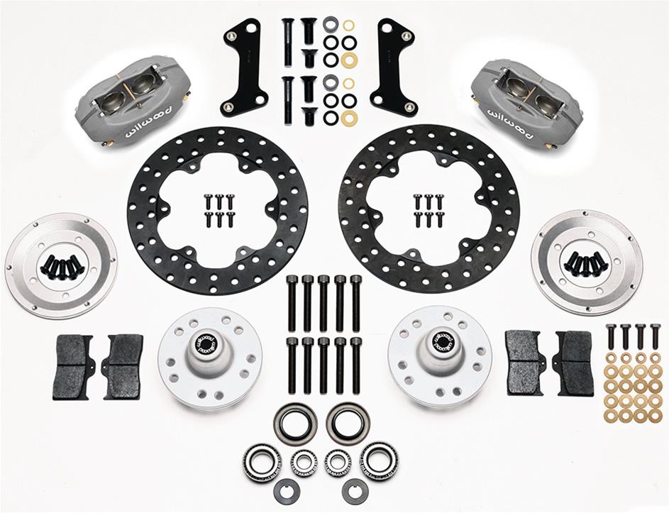 Wilwood Forged Dynalite Front Drag Race Disc Brake Kits 140-1017-BD