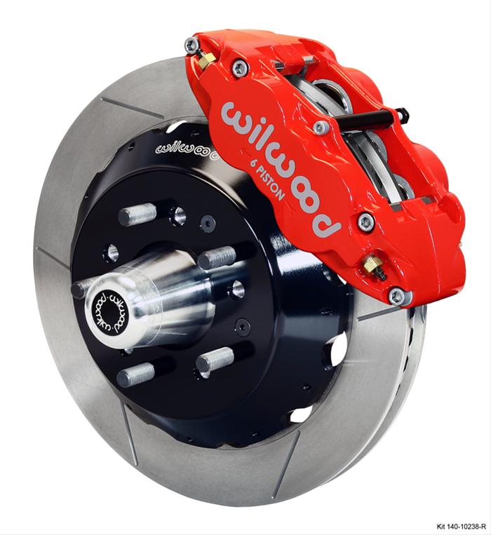Wilwood Forged Narrow Superlite 6R Big Brake Front Brake Kits 140-10238-R