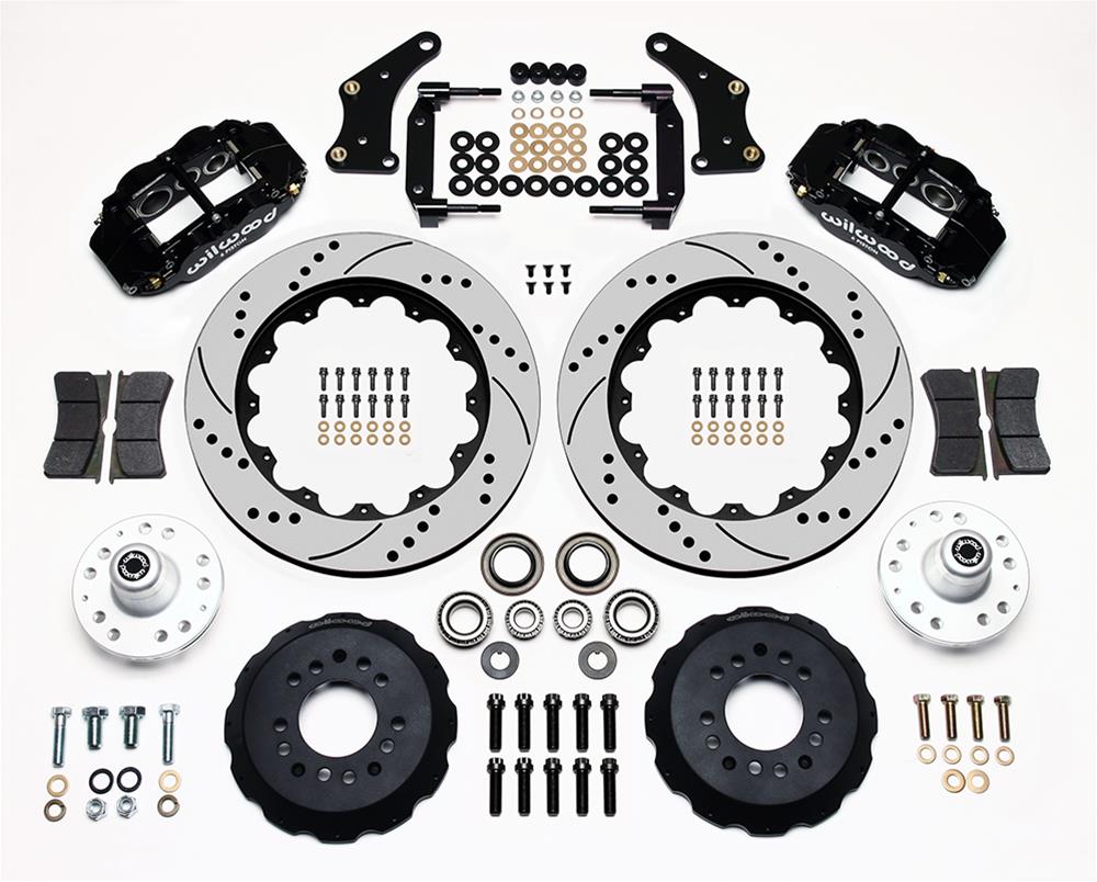 Wilwood Forged Narrow Superlite 6R Big Brake Front Brake Kits 140-10284-D