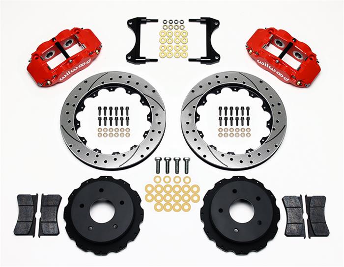 Wilwood Forged Narrow Superlite 4R Big Brake Rear Parking Brake Kits 140-10471-DR