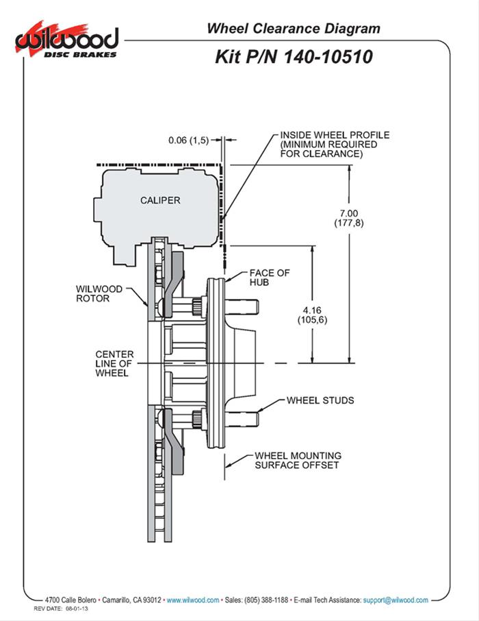 Wilwood Forged DynaPro 6 Big Brake Front Brake Kits 140-10510-R