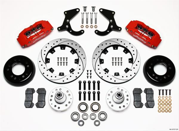 Wilwood Forged DynaPro 6 Big Brake Front Brake Kits 140-10737-DR