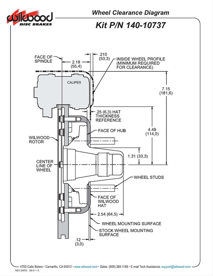 Wilwood Forged DynaPro 6 Big Brake Front Brake Kits 140-10737-D