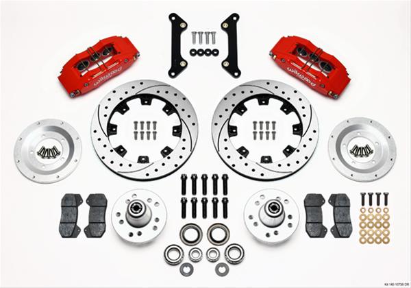 Wilwood Forged DynaPro 6 Big Brake Front Brake Kits 140-10738-DR