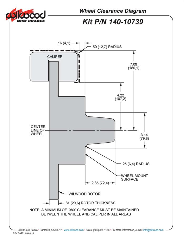 Wilwood Forged DynaPro 6 Big Brake Front Brake Kits 140-10739-R