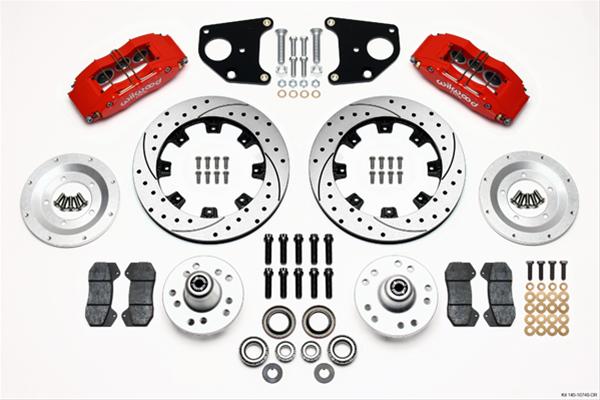 Wilwood Forged DynaPro 6 Big Brake Front Brake Kits 140-10740-DR