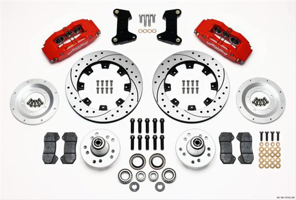 Wilwood Forged DynaPro 6 Big Brake Front Brake Kits 140-10742-DR